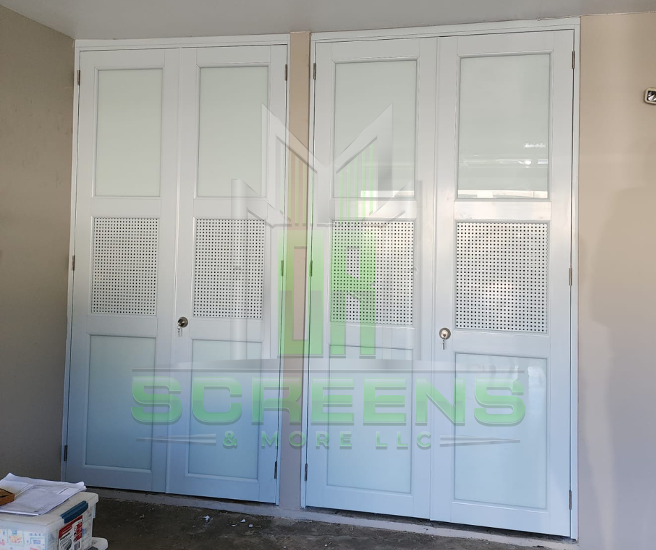 Puerta de closet fabricada a la medida 10