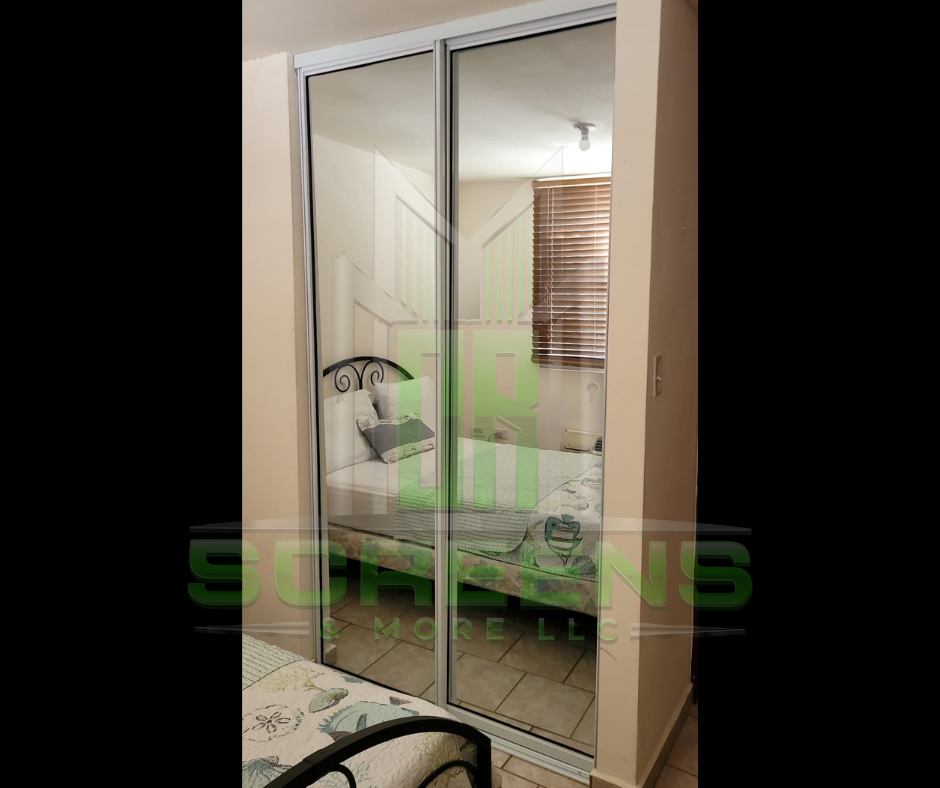 Puerta de closet fabricada a la medida 13